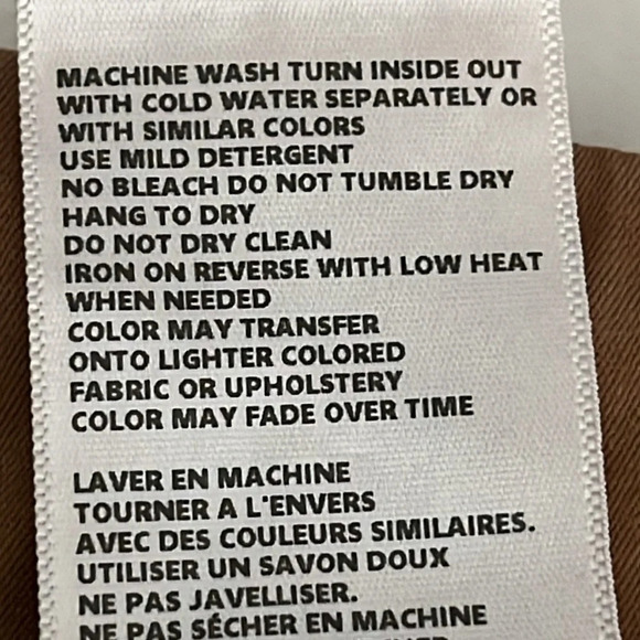 L'Agence Rosalie High Rise Pull On Crops in Java - NWOT - Size Medium - Picture 8 of 8